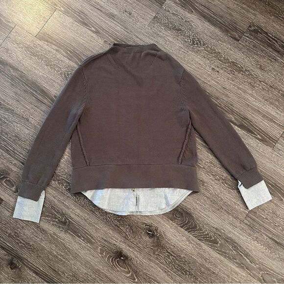 Brochu Walker Twofer Shirt Sweater - Picture 1 of 11